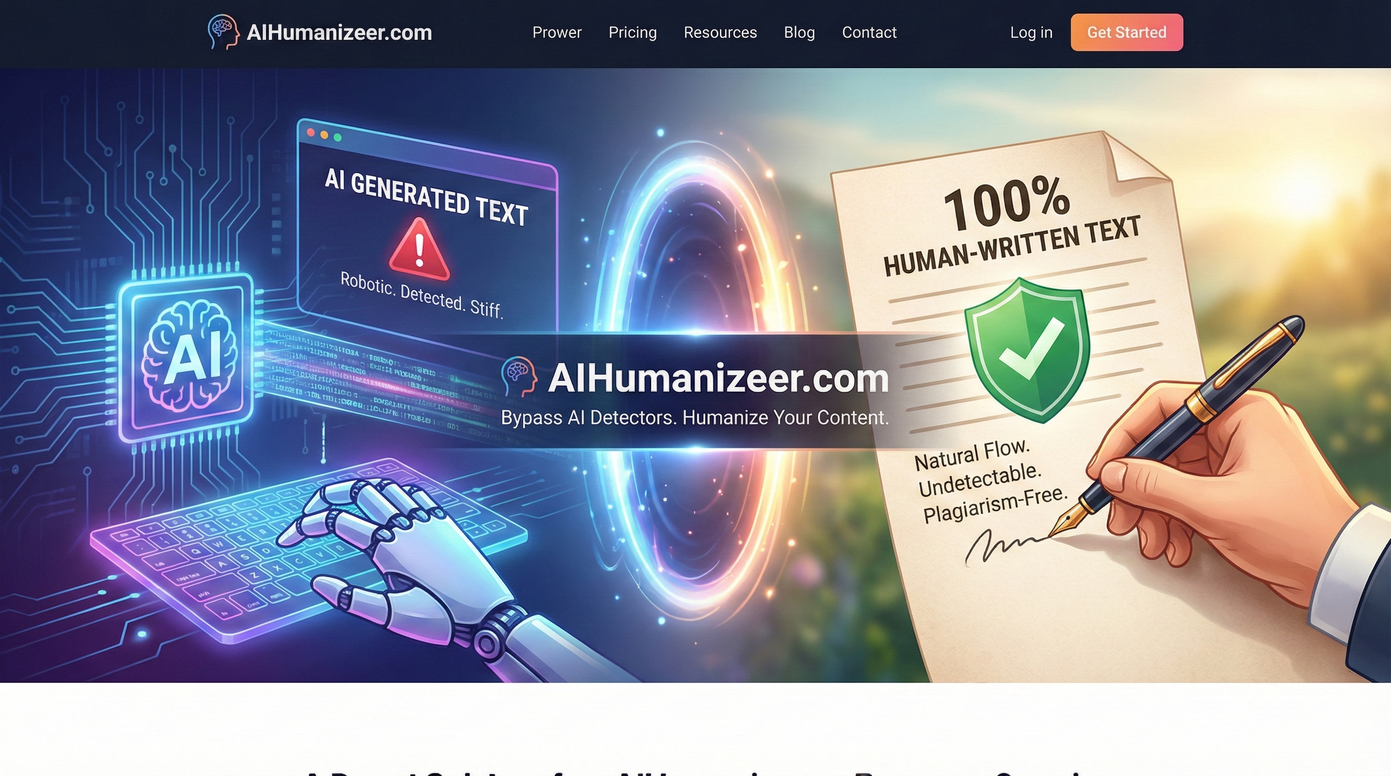 KI-Humanisierer und KI-Detektor